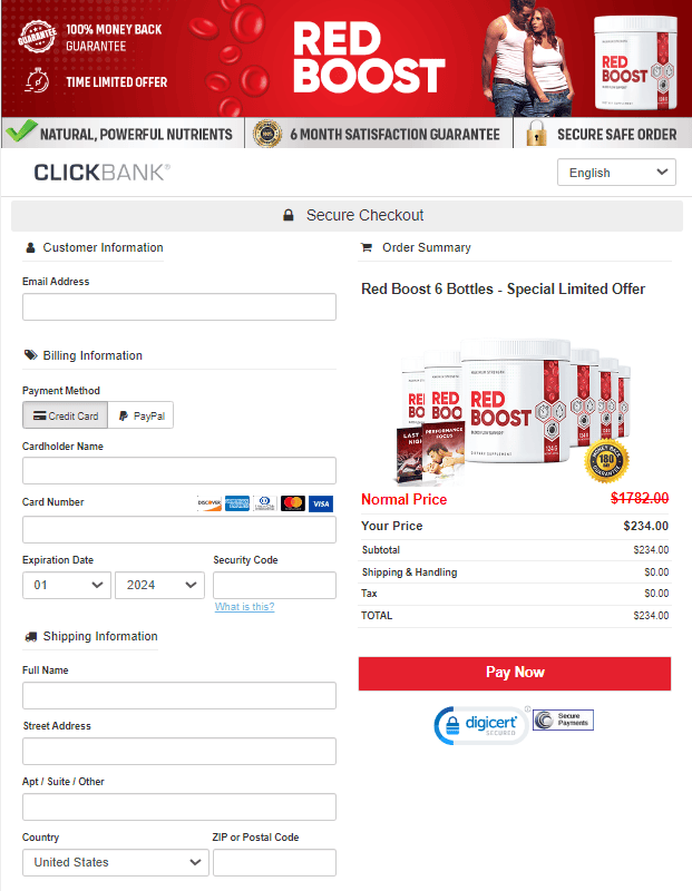 redboost-checkout-page